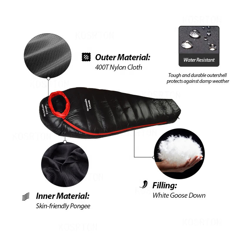 Ultralight Mummy Down-filled Sleeping Bag