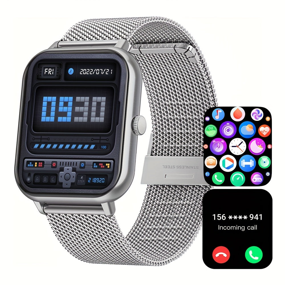 Touch Screen Smart WatchSport Modes Ai C Ideal for Android  IOS Phones