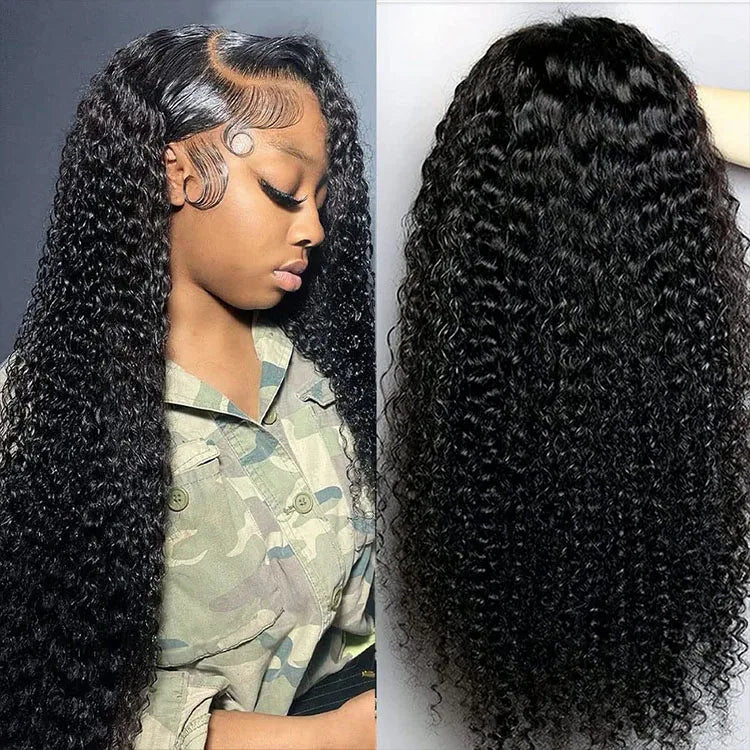 40 Inch Frontal Glueless Full Hd Lace Wigs Human Hair Unprocessed 100% C