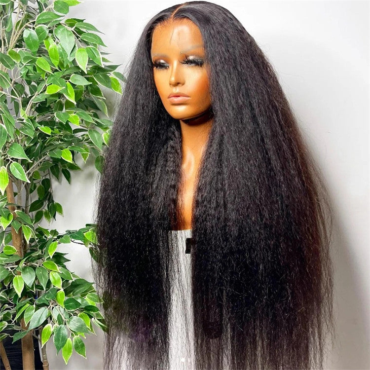 40 Inch Frontal Glueless Full Hd Lace Wigs Human Hair Unprocessed 100% C