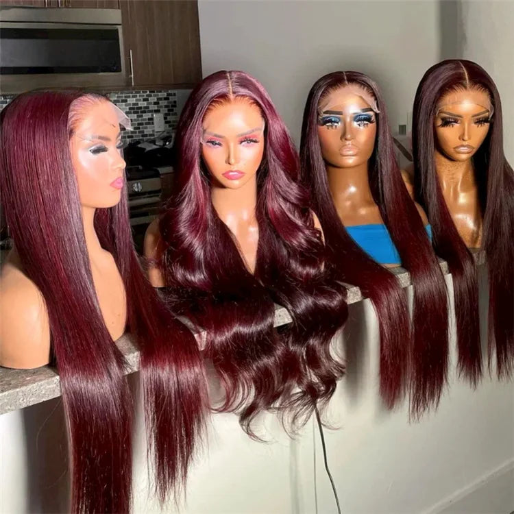 40 Inch Frontal Glueless Full Hd Lace Wigs Human Hair Unprocessed 100% C